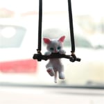 VNASKH Pendentif de Voiture créatif Mignon Branche Chat rétroviseur Pendentif décoration intérieure de Voiture pour Filles intérieur de Voiture