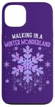 iPhone 13 Walking In A Winter Wonderland Tie Dye Snowflake Christmas Case