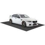 Costway - Tapis de Sol pour Garage Imperméable 252,5 x 221 cm, Tapis Antidérapant Voiture Réutilisable et Lavable avec Ruban Adhésif Double Face,