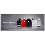 Mont Blanc Mens Miniature Set - Explorer + Platinum, Legend + Red & Spirit