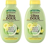 Garnier Ultra Doux Shampooing Purifiant argile cédrat 300 ml (Lot de 2)