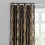 Luxor Metallic Eyelet Curtains