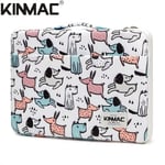 Cartoon Dog 01Macbook M1 2 13 iskunkestävä kannettavan tietokoneen laukku 12,13,14,15,6 tuumaa, vedenpitävä Lady Man -laukku MacBook Air Pro M1 -käsilaukkulle PC Dropship