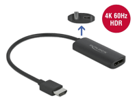 DELOCK Video / lyd adapter DisplayPort / HDMI 24cm Sort