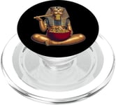 Nouilles japonaises Pharaoh King Tut Ramen PopSockets PopGrip pour MagSafe