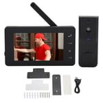 Wireless Video Doorbell Intercom System 1080P Video Camera with 4.3in Display SG