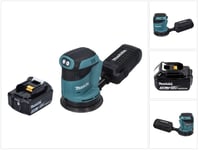 Makita DBO 180 F1 -akkukäyttöinen epäkeskohiomakone 18 V 125 mm + 1 x akku 3,0 Ah - ilman laturia