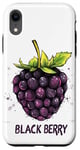 iPhone XR Funny Blackberry Costume for Fruits Lovers Case