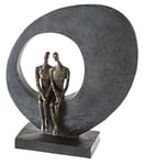 Casablanca - Sculpture/Figurine décorative - Side by Side - Polyrésine - Effet Bronze - 33 x 30 cm