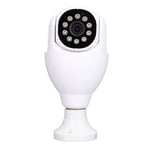 Bulb Security Camera 1080P WiFi Surveillance Camera Motion Tracking Two Way