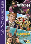 Roald Dahl&#039;s Classic Tales  Danny, The Champion Of The World / The Witches / Willy Wonka And The Chocolate Factory DVD