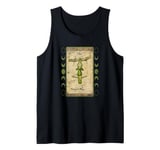 The Hanged Man Frog Tarot Style Graphic, Cool Novelty Frog Tank Top