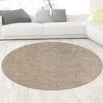 Tapis Glamour « brillant et scintillant » | moelleux et chaleureux | en beige