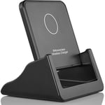 Qi Wireless Charger Station 15w Super Fast Charging with Pad and Stand for Apple iPhone 12 Pro Max SE 11 Pro XS Max XR X 8 Plus,Samsung Galaxy S21 S20 S20+ S10 S9 S8 S7 Edge Note 20Ultra 10 9 8 Etc