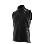 Aclima Mens FlexWool Sports Vest (Svart (JET BLACK) Small)