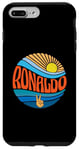 Coque pour iPhone 7 Plus/8 Plus Ronaldo T-shirt vintage Sunset Ronaldo Groovy Tie Dye