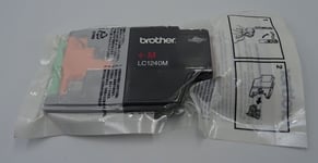 Genuine Brother LC1240M Magenta Ink Jet Printer Cartridge LC-1240M *Sealed*