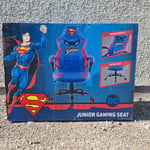 Susonic Superman Junior Gaming Chair - Blue NEW