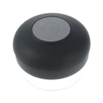 Lux-Case Portabel Vattentät Bluetooth Högtalare Med Sugpropp - Svart