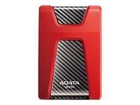 ADATA DashDrive Durable HD650 - Disque dur - 1 To - externe (portable) - 2.5" - USB 3.0 - rouge