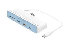 HyperDrive 6-in-1 Hub - dockningsstation - USB-C - HDMI