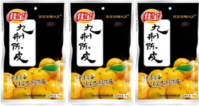 Jiabao Preserved Mandarin Tangerine Peel Chinese Sweet & Sour Healthy Snacks 45g