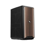 Corsair ONE i500 Gaming PC – Liquid Cooled Intel Core i7-14700 CPU – NVIDIA GeForce RTX 4070 SUPER GPU – 32GB VENGEANCE DDR5 Memory – 1TB M.2 SSD – Wood Dark