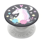 PopSockets PopGrip - Support et Grip pour Smartphone et Tablette avec un Top Interchangeable - Unicorn Dreams