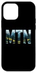 Coque pour iPhone 12 mini Montagnes MTN - Nature et paysage de montagne pour les amateurs de plein air