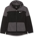 Nike B NK WOVEN JACKET Veste Garçon Black/Thunder Grey FR (Taille Fabricant : XL)