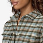 Patagonia Canyonite Flannel Shirt - Chemise femme Camp Out: Pine Needle Green XL