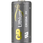 GP - CR123AECO043C1 Pile photo CR-123A lithium 1400 mAh 3 v 1 pc(s) Y860112