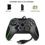 Manette filaire pour Xbox One,manette filaire USB Manettes de jeu pour Xbox One / Xbox One X / Xbox One S et avec PC Windows 7/8/10