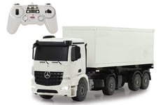 JAMARA, MERCEDES BENZ Arocs with container carrier and radio controlled conta...