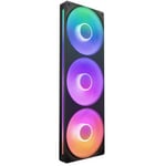 NZXT F360 RGB Core Single-Frame Fan Unit Black - RF-U36HF-B1