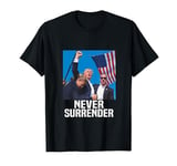 Donald Trump Shot Never Surrender 2024 T-Shirt