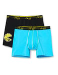 Sloggi Men's Start Pacman C2p Shorts, Blue - Dark Combination, 36 UK