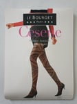 LE BOURGET CESENE COLLANT FANTAISIE TAILLE 4 COULEUR NOIR