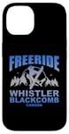 Coque pour iPhone 14 Freeride Snowboard Sifflet Blackcomb Canada