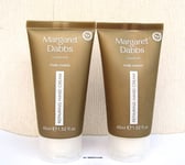 Margaret Dabbs London Fabulous Hand Cream Pure 2 x 45ml Size Sealed  New