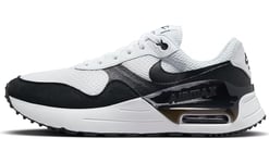 Nike Homme Air Max Systm Sneaker, White/Black-Summit White, 43 EU