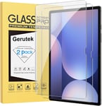 [Lot De 2 Verre Trempé Pour Samsung Galaxy Tab S10 Plus/S9 Plus/S9 Fe Plus/S8 Plus/S7 Plus/S7 Fe (12,4 Pouces),9h Dureté,Anti Rayures,Sans Bulles,Protection Écran Pour Samsung Tab S10+/S9+.[I433]