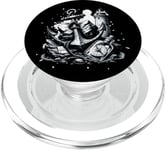 Boussole phare, boussole maritime, idée cadeau PopSockets PopGrip pour MagSafe