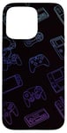 Coque pour iPhone 15 Pro Max Esthétique Jeux Vidéo Graphiques Adolescents