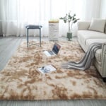 (khaki-50x200cm) Isot matot moderniin olohuoneeseen Pitkät hiukset Lounge-matto makuuhuoneeseen Pörröinen sisustus Nordic Fluffy Floor sänkymatot