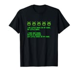 Funny Debugging Programming Coding Coder 99 Bugs In My Code T-Shirt