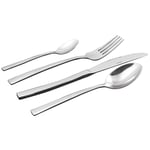 New 24 PCS Hard Steel Quality Kitchen Cutlery Set Dining Forks Knives Spoons