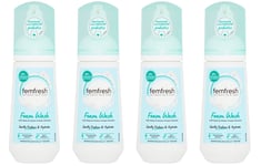 4 x FEMFRESH Foam Wash - Rose & Cotton Flower  (150ml)  **only £6.99/unit**