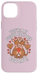 iPhone 14 Plus You’re My Pouch Partner for Life Couple Love Valentine's Day Case