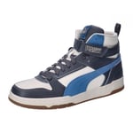 PUMA Mixte RBD Game Sneaker, Alpine Snow-Blue Horizon-Gum, 46 EU